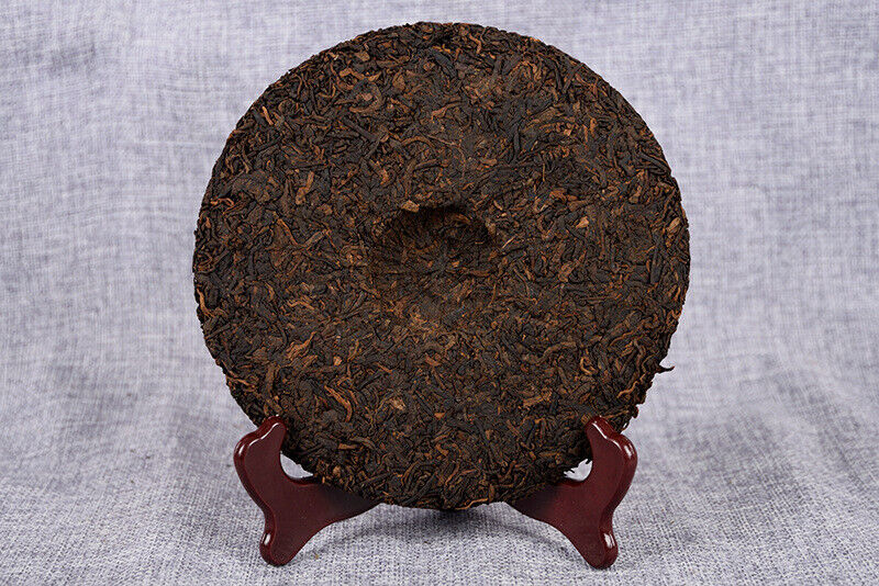 357g Puerh Ripe Tea Cake Healthy Drink 357g 宫廷王熟茶饼