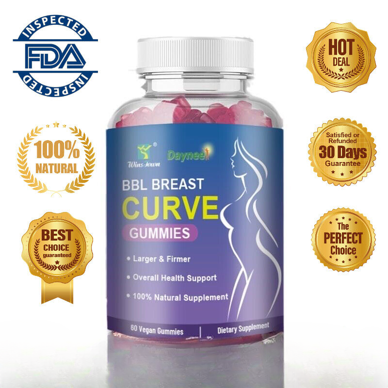 BBL Breast Curve Gummies - Enhance & Sculpt Your Bust - 60 Gummies Secondary image