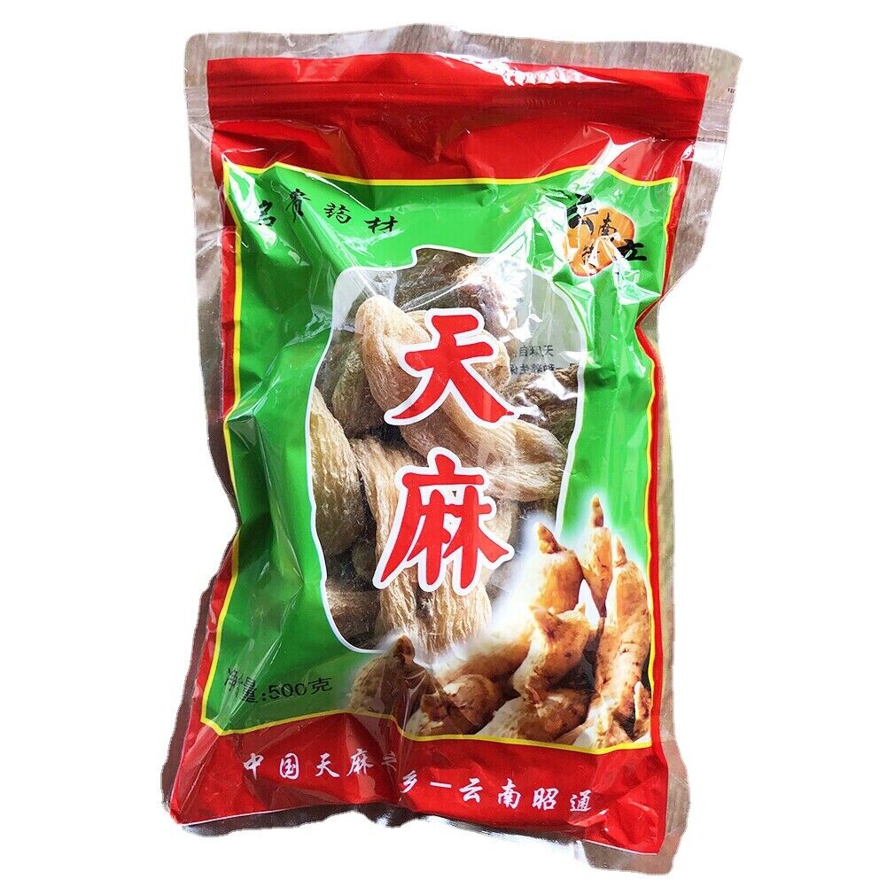 Natural 500g 15 Pieces Tianma Organic Healthy Herbal Tea Green Food Health Care