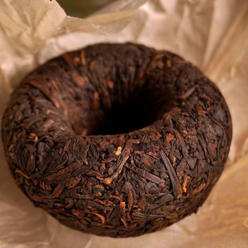 Premium Yunnan Pu-erh Ripe Tea Tuocha 100g Aged Dry Storage Chenxiang Aroma Main image