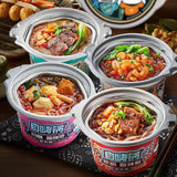 Self-heating Hotpot, Spicy Fried Tripe Noodles and Hot and Sour Noodles