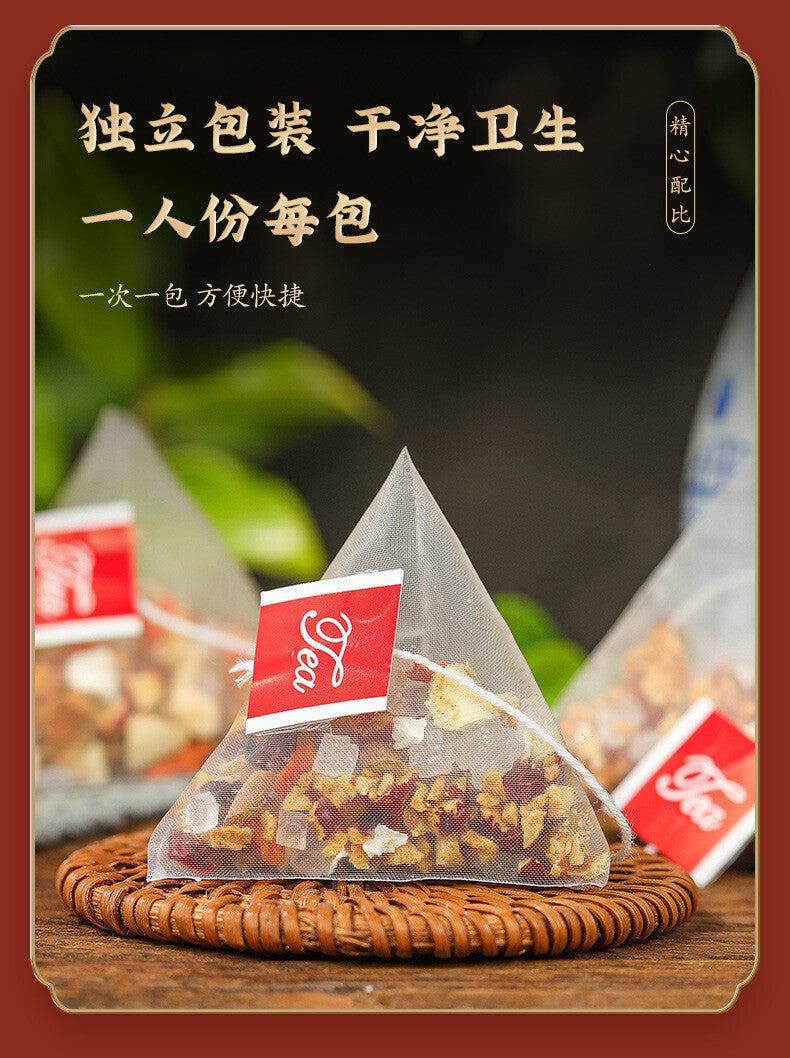 Bamboo Sugar & Wild Root Snow Pear Tea 200g – Triangle Tea Bags