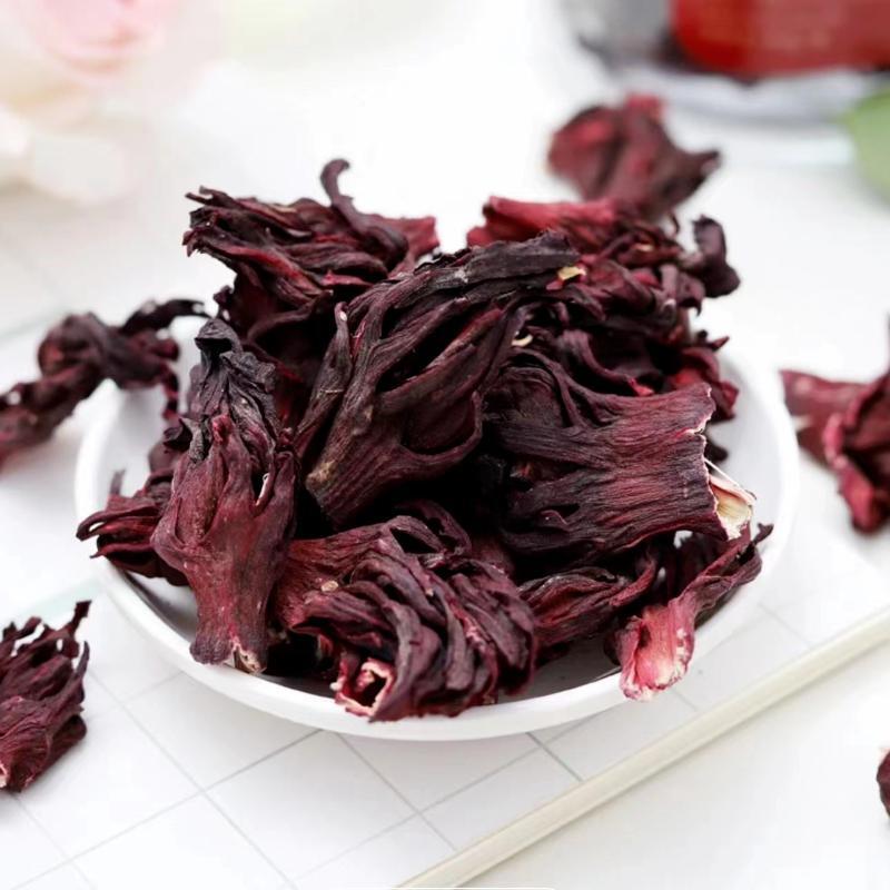 50g per Can - Comprising Dried Roselle and Rose Hips Luo Shen Hua Tea