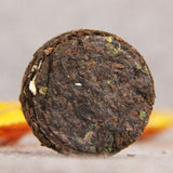 500g Ecology Glutinous Rice Aroma  Pu-erh Tea Ripe Cooked Puer Tea Mini Cake