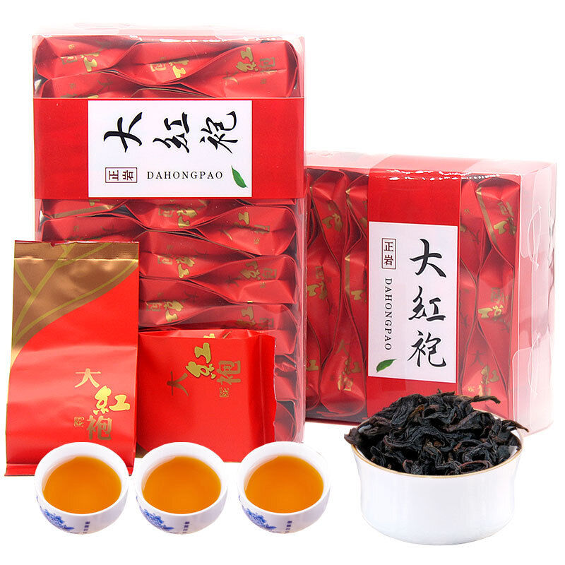 Dahongpao Rock Tea Strong Aroma Cinnamon Oolong Tea 20 Bags 100g Main image