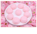 White Peach Flavor Sandwich Marshmallow Gummy Snacks Wedding Candy 徐福记白桃味夹馅棉花糖