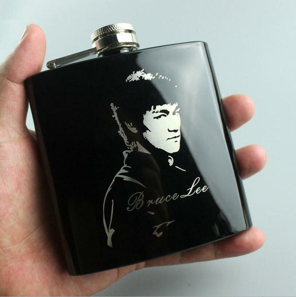 Hip Flask Stainless Steel Liquor Whisky Vodka Alcohol Drinkware Flagon Outdoor