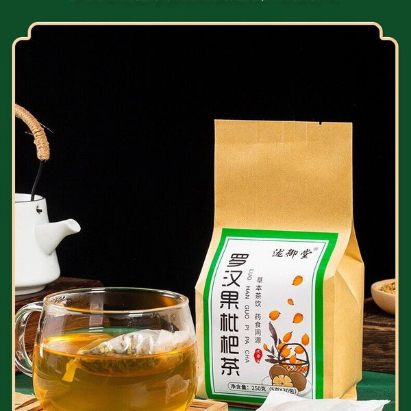 Herbal Luo Han Guo Tea with Loquat Mint and Chrysanthemum