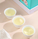 Fruit Tea with White Peach Herbal Tea Cold Brew Tin Can Peach Oolong Tea Floral