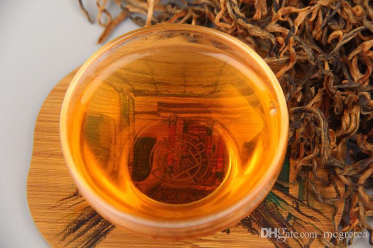 Dian Hong Tea Goolden Bud Orchid Fragrance Kungfu Black Tea Heallth Care 250g