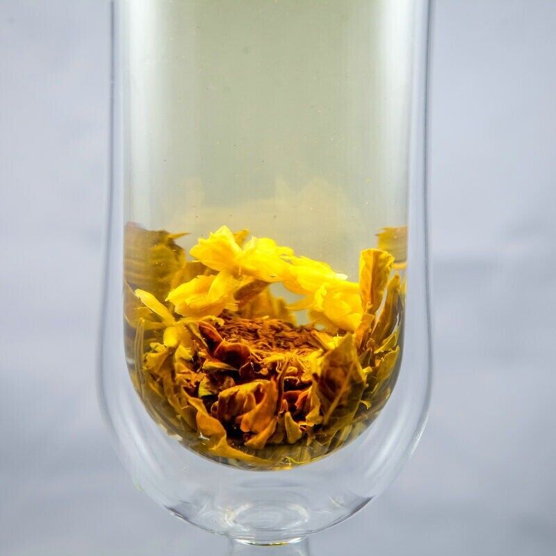 Flowering Tea Sweet Dream Blooming Tea Jasmine Flower Tea Ball 20Pcs Secondary image