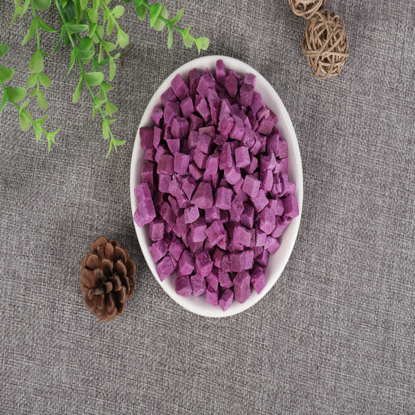 250g/500g Natural Freeze-dried Purple Sweet Potatoes Freeze-dried Vegetable