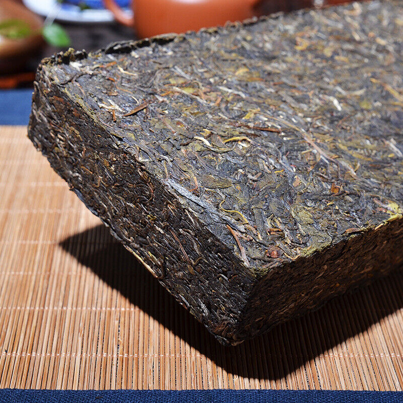 Yunnan Pu'er Tea Tea Ban Zhang Antient Tree Large Tea Bricks 1000g/2.2lb