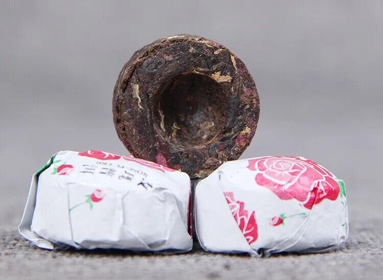 Yunnan Rose Flavor Mini Puer Tuo Cha Shu Puer Loose Flavor Tea Rose Pu Er Tea