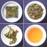 Flower Fragrance Compressed Oolong Tea Cake Zhang Ping Shuixian Oolong Tea