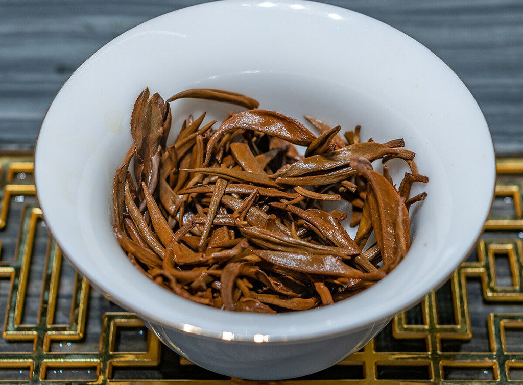 500G Yunnan Black Tea Mini Gold Needle Fengqing Dian Hong Tea Small Gold Needle