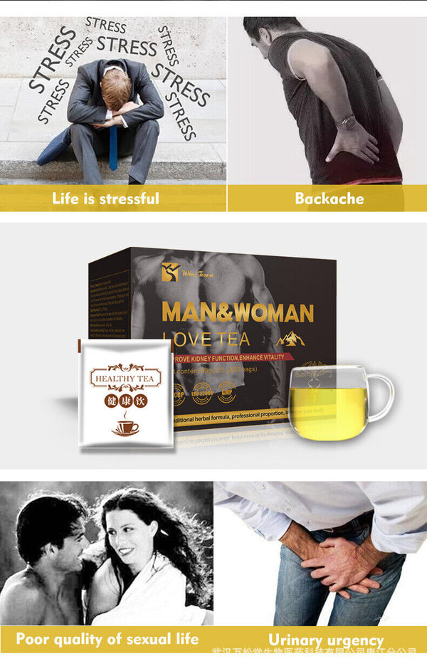 Man & Woman Love Tea Health Energy MACA Power Tea Kidney Function Tea 50g
