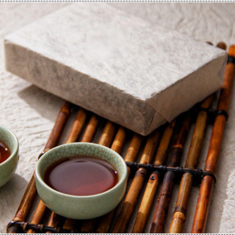 200g Aged Pu-erh Tea China Yunnan Cooked Puerh Tea Brick Black Tea Healthy Drink Secondary image