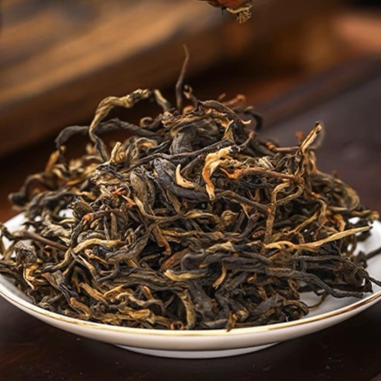 500g Farmer High-Grade Spring Dian Hong Red Tea Yunnan Fengqing Ancient Road Tea Main image