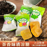 Peach Green Tea Hard Candies Refreshing Fruit Flavored Snack