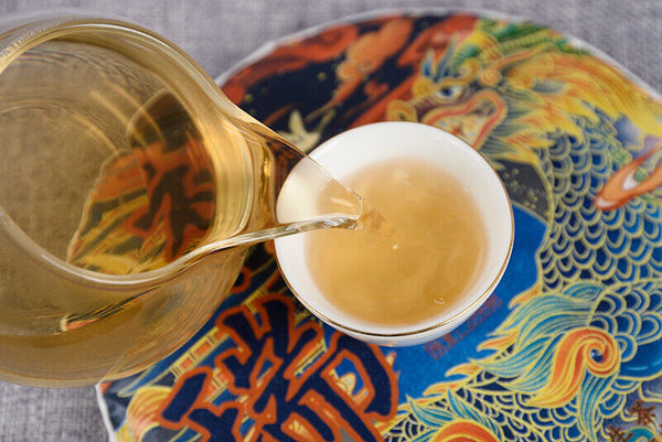 High Quality 357g Pu-erh Raw Tea Cake Healthy Drink