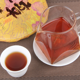 357g Golden Bud Banzhang Puerh Tea Cake Puerh Tea Ripe Tea Ancient Tree Ripe Tea
