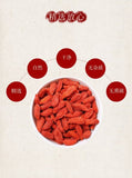 Premium Large Goji Berries Dried for Tea Herbal Wine with Red Dates Natural