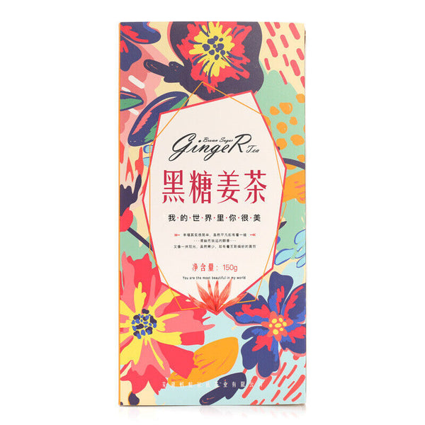Brown sugar ginger tea longan jujube goji berry black sugar ginger jujube tea