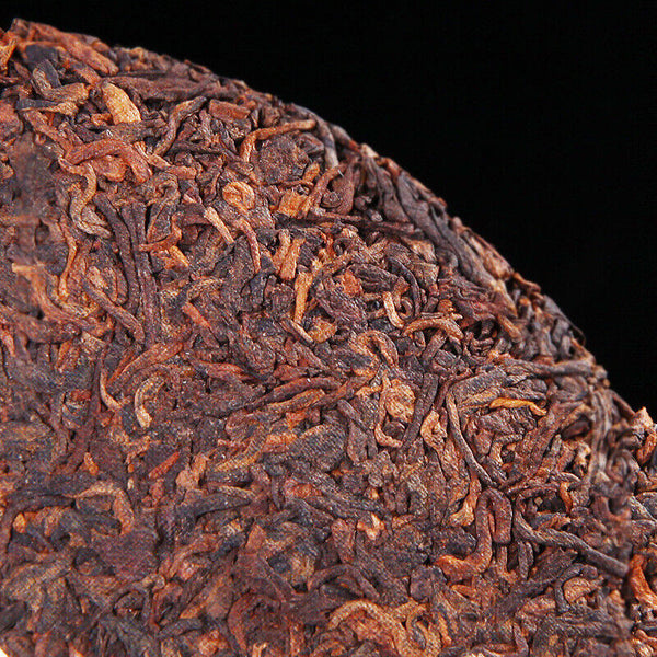 Yunnan Pu'er Tea Old Banzhang Pu'er Tea Mature Tea Mature Tea Qizi Cake 357g