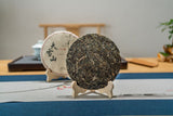 357g Yunnan Ancient Puerh Seven Seed Cake Tea Mengku Da Xueshan Pu'er Raw Tea