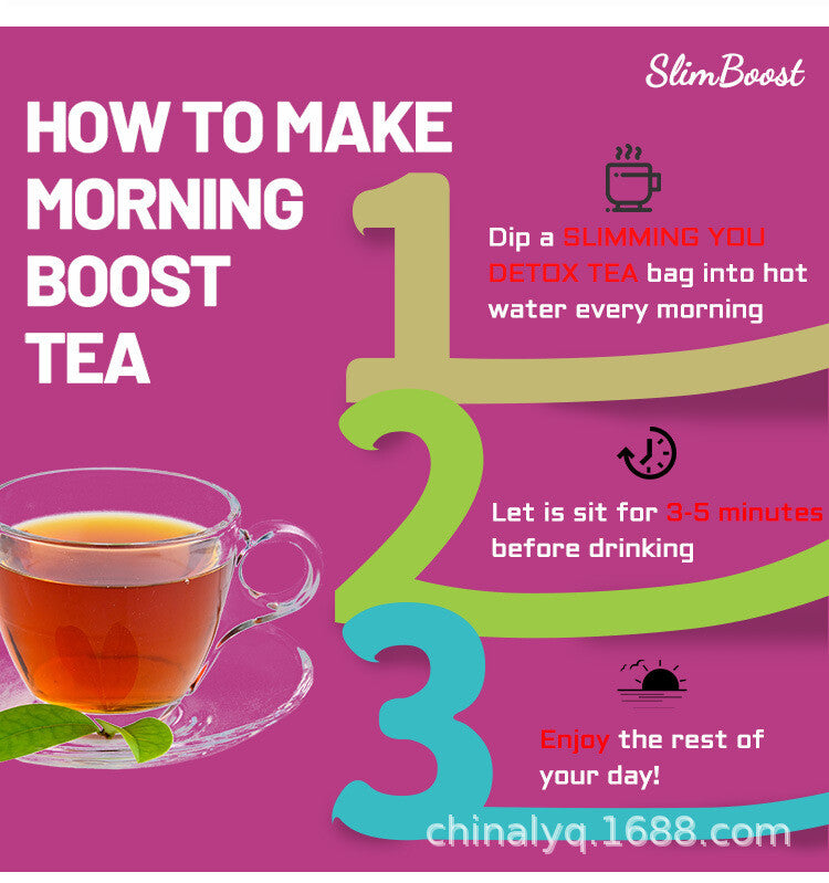 Slim Tea Boost Detox Daytime and Evening Tea for Keto Diet Weight Loss