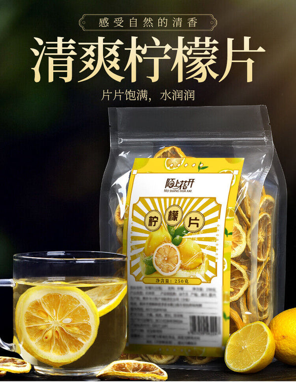 Dried Lemon Slices for Tea Premium Lemon Slices Fruit Tea Cold Brew Tea