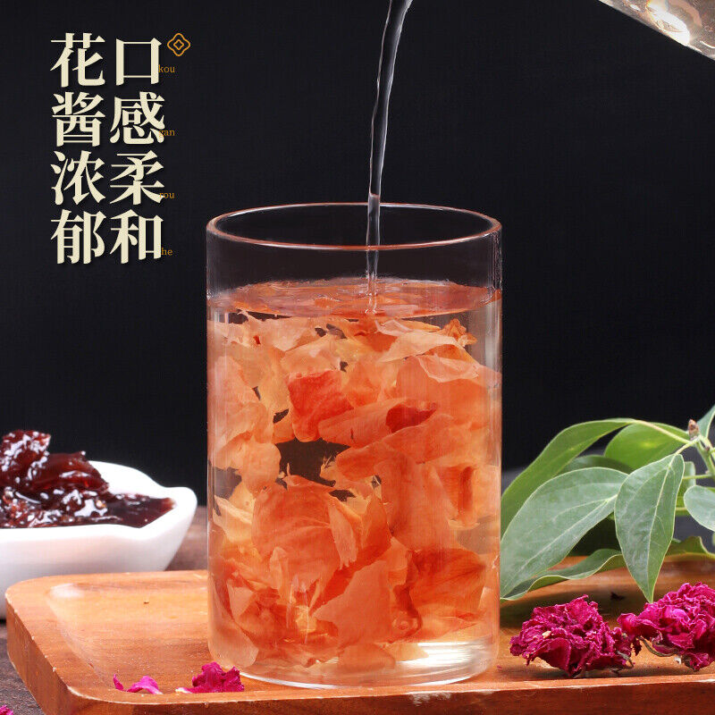 Edible Rose Flower Tea Jam Flower Jam Ingredients Snacks 300g Rose Jam Secondary image
