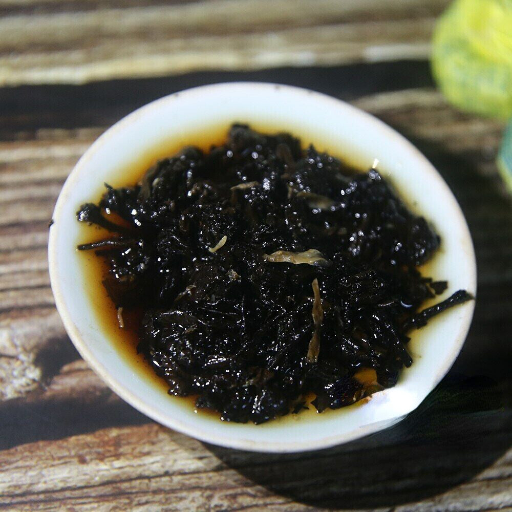 Yunnan Tuocha Tea Chrysanthemum Aroma Ripe Mini Pu Erh Tuo Cha Tea Laocang 2015