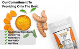 Turmeric Curcumin Curcuma Longa 100 Capsules 500mg 100% Organic