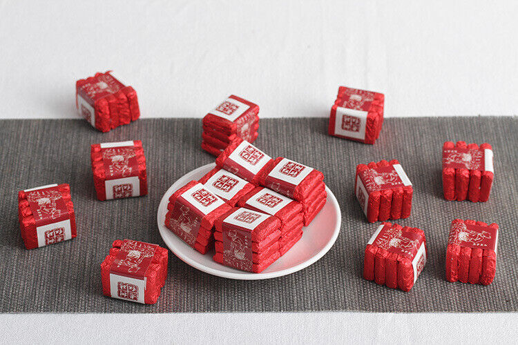 500g Yunnan Fengqing Kung Fu Black Tea Dian Hong Xiao Tuocha Golden Square Brick