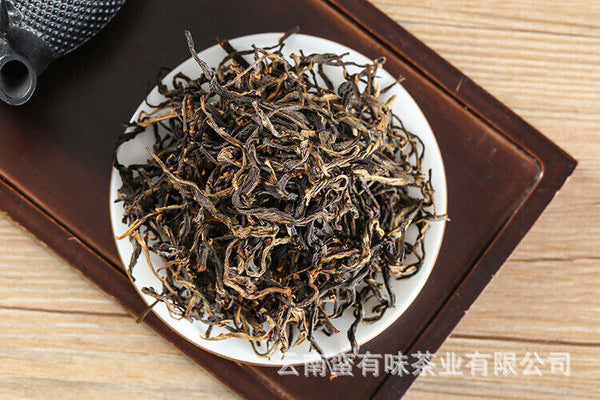 500g Yunnan Black Tea Jingmai Mountain Head Spring Black Tea Yunnan Dian Hong