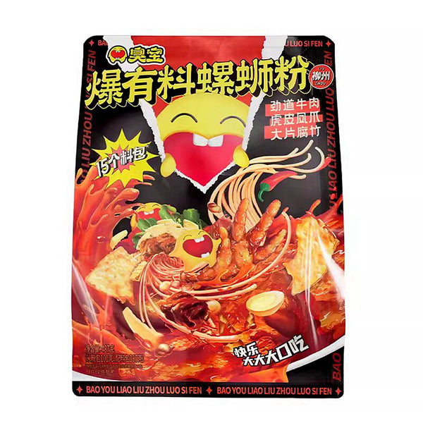 350g Choubao River Snail Rice Noodles Guangxi Liuzhou Specialty Snacks 臭宝柳州螺蛳粉