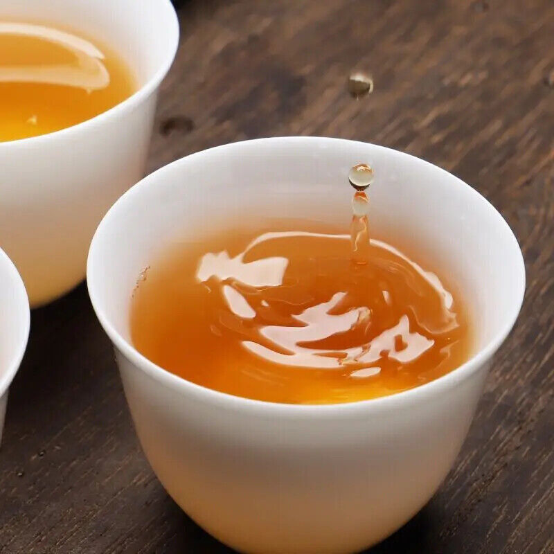 Peach Flavor Dark Oolong Top Quality Black Oolong Tea Mixed Fruits Tea 100g