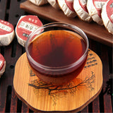 50g(about8~10 pcs) Mini Puer Cooked Tuocha Yunnan Glutinous Rice Taste Puer Tea