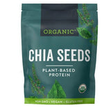 Certified Organic Chia Seeds with Omega-3 Bulk 2.2 LBs, Superfood, Gluten-Free