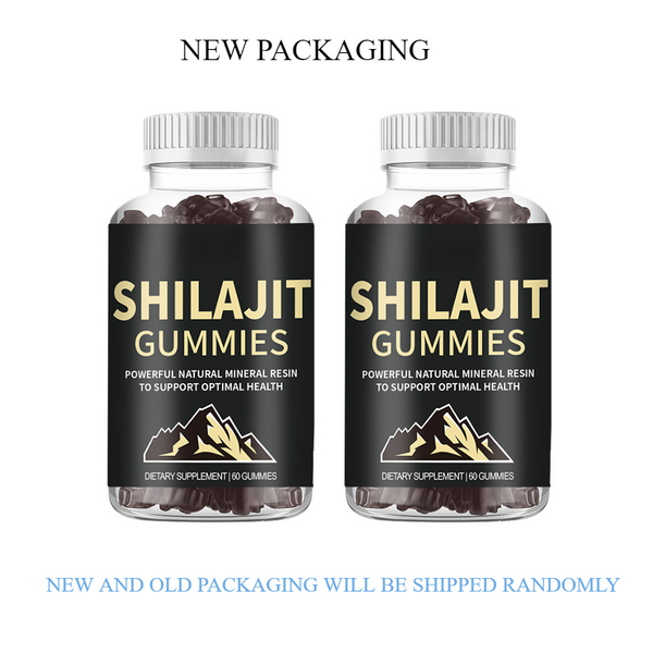 Stress Relief Pure Himalayan Shilajit Gummies Organic,Boost Energy  Ashwagandha