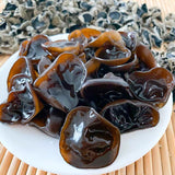 Northeast pure natural black fungus - selected thick ear stemless stem