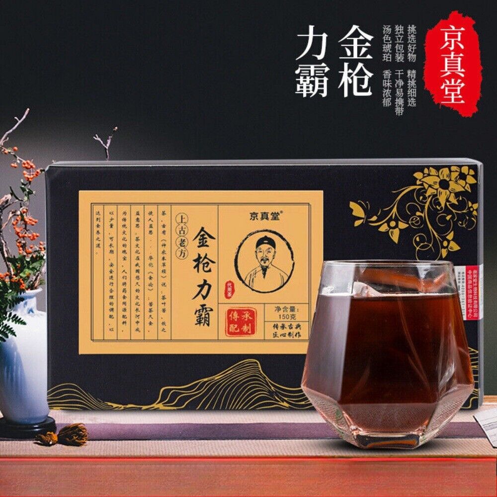 Ginseng Ten Treasure Herbal Tea for Men Natural Energy Vitality Blend