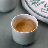 2021Lao Tong Zhi Sheng Puer Tea Yunnan Old Trees Classic Raw Pu Er Tea Cake 357g