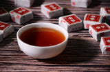 500g Yunnan Jindian Jujube Small Square Brick Aged Pu-erh Ripe Tea Small Tuo Tea