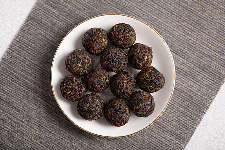 500g Yunnan Puer Tea Icelandic Ripe Tea Dragon Pearl Small Tuocha Large Tree Tea