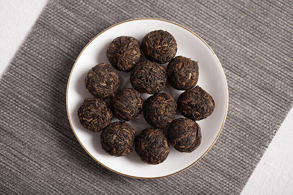 500g Yunnan Puer Tea Icelandic Ripe Tea Dragon Pearl Small Tuocha Large Tree Tea