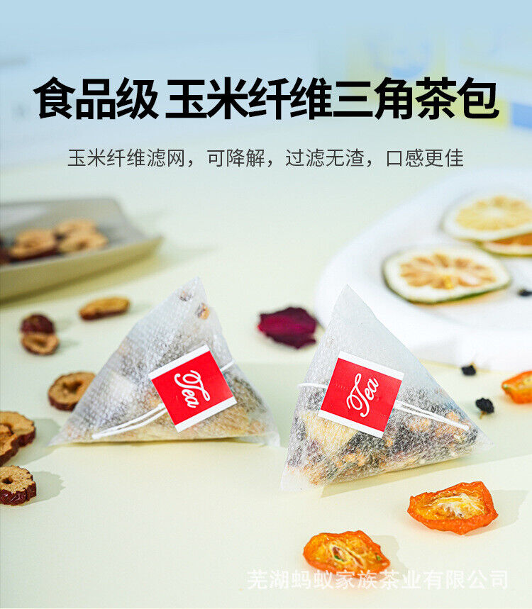 Flower Tea Mulberry Lily Poria Cocos Tea Cili Lemon Tea Flower Grass