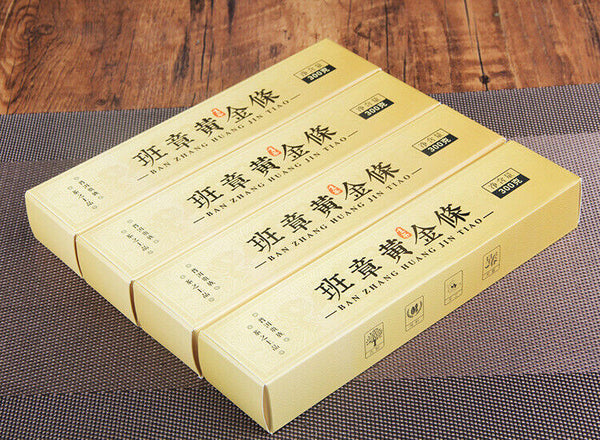 Pu'er Raw Tea Banzhang Gold Bar Ancient Tree Tea Yunnan Column Tea 300g